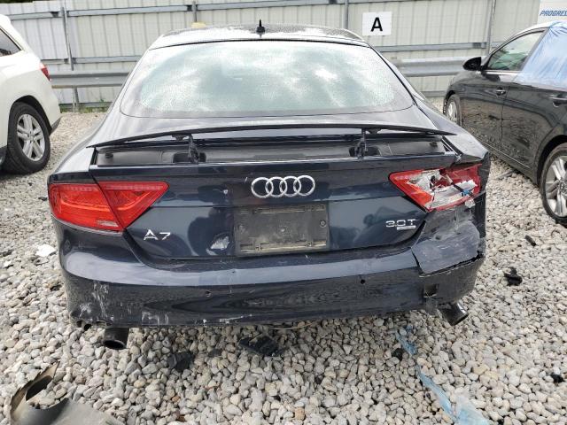 WAU2GAFCXEN104868 - 2014 AUDI A7 PRESTIGE BLUE photo 6