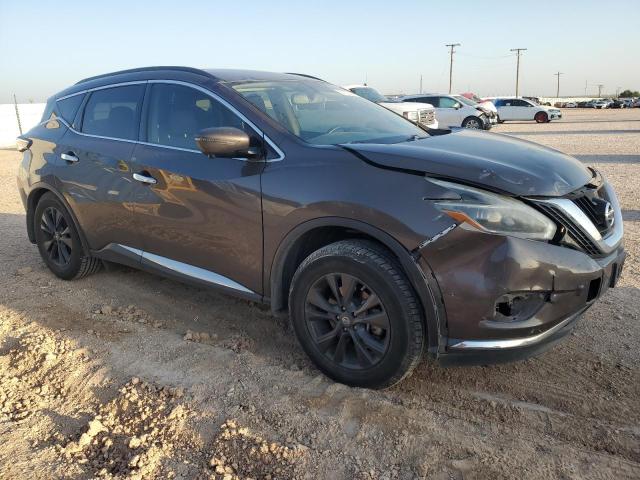 5N1AZ2MG3JN112305 - 2018 NISSAN MURANO S GRAY photo 4