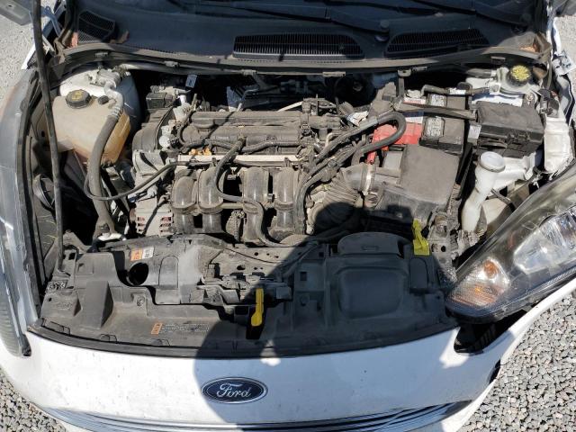 3FADP4BJ4KM143825 - 2019 FORD FIESTA SE WHITE photo 11