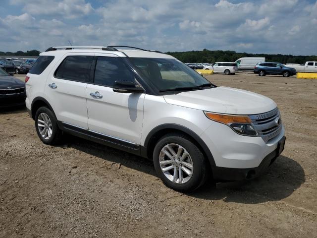 1FM5K7D83DGB26791 - 2013 FORD EXPLORER XLT WHITE photo 4