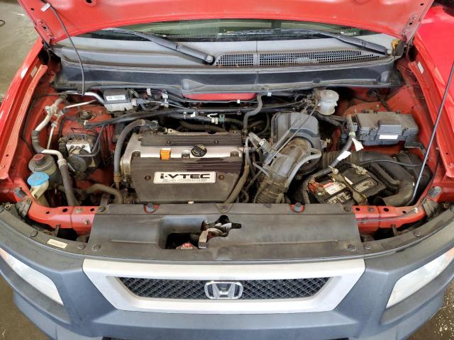 5J6YH28665L028482 - 2005 HONDA ELEMENT EX 红色 照片 12