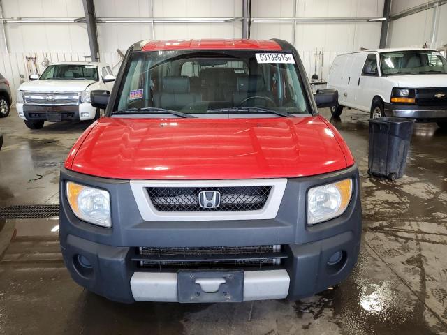 5J6YH28665L028482 - 2005 HONDA ELEMENT EX 红色 照片 5