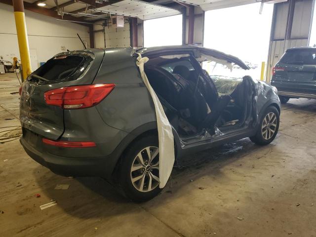 KNDPB3ACXE7549299 - 2014 KIA SPORTAGE BASE GRAY photo 3