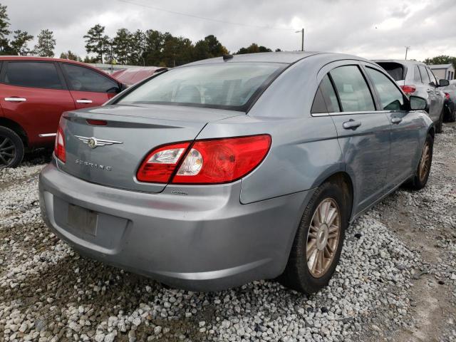 1C3LC56KX8N276585 - 2008 CHRYSLER SEBRING TOURING BLUE photo 4