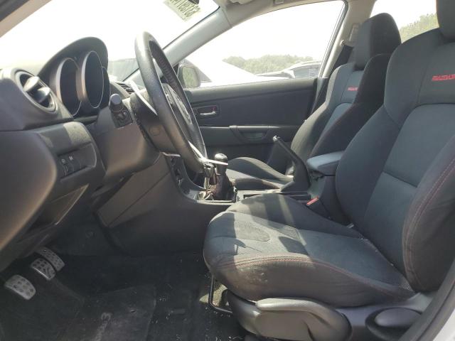 JM1BK34L791199998 - 2009 MAZDA SPEED 3 WHITE photo 7