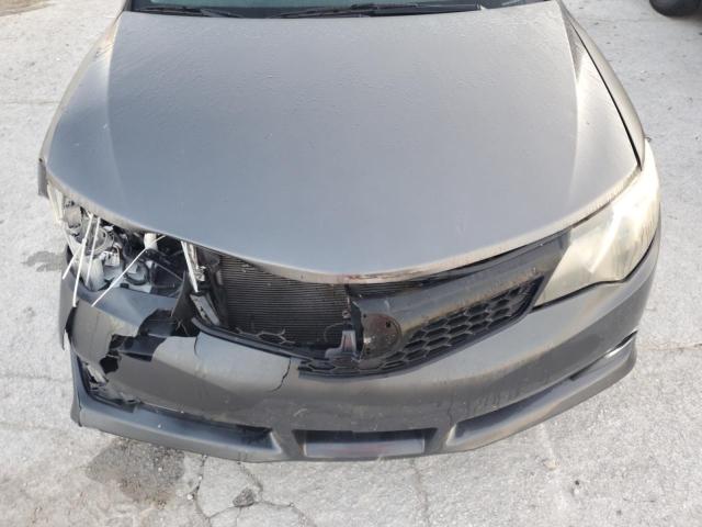 4T1BF1FK5CU129673 - 2012 TOYOTA CAMRY BASE GRAY photo 11