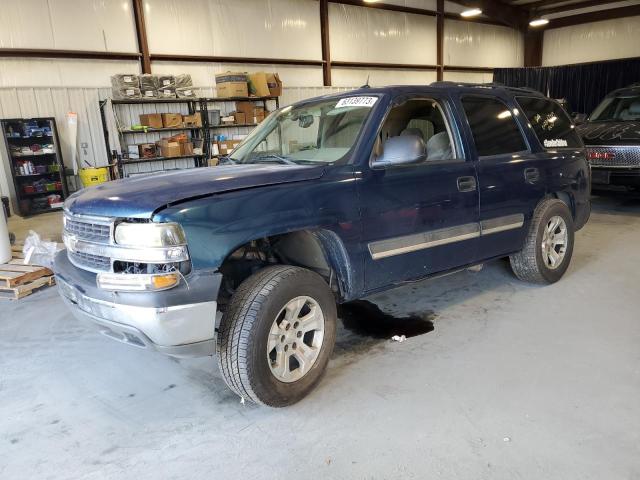 1GNEC13T35R140420 - 2005 CHEVROLET TAHOE C1500 BLUE photo 1