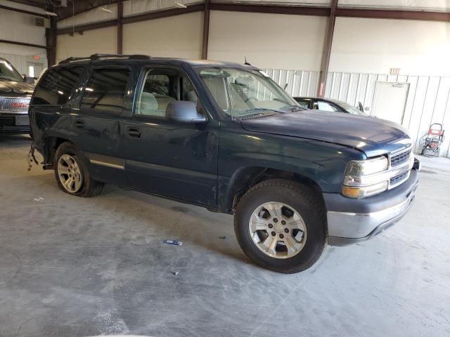 1GNEC13T35R140420 - 2005 CHEVROLET TAHOE C1500 BLUE photo 4