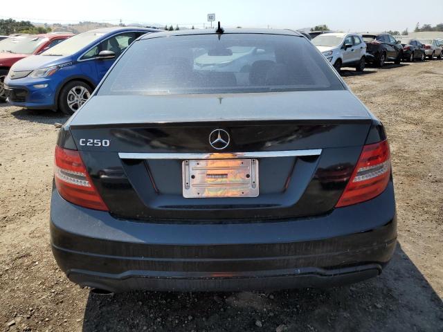 WDDGF4HB0CA729372 - 2012 MERCEDES-BENZ C 250 BLACK photo 6