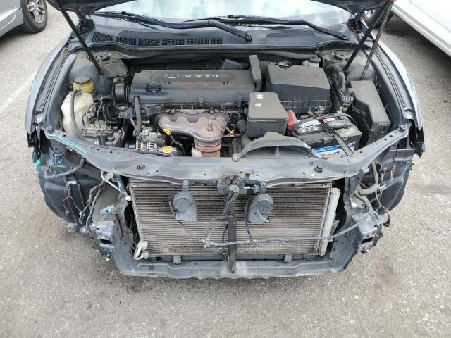 4T1BE46K27U650005 - 2007 TOYOTA CAMRY CE GRAY photo 11