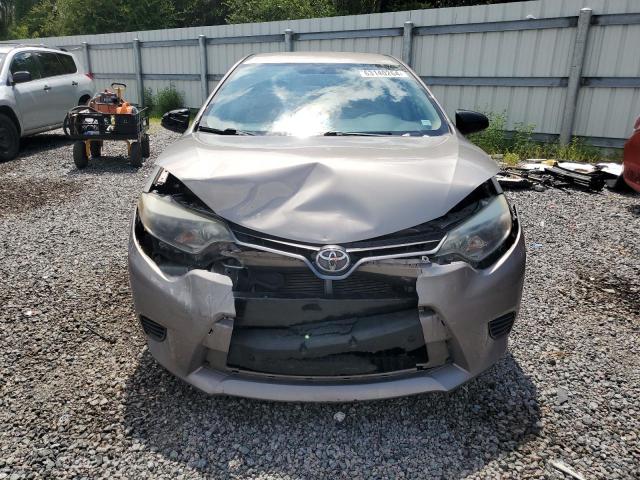 2T1BURHE6FC302215 - 2015 TOYOTA COROLLA L BROWN photo 5