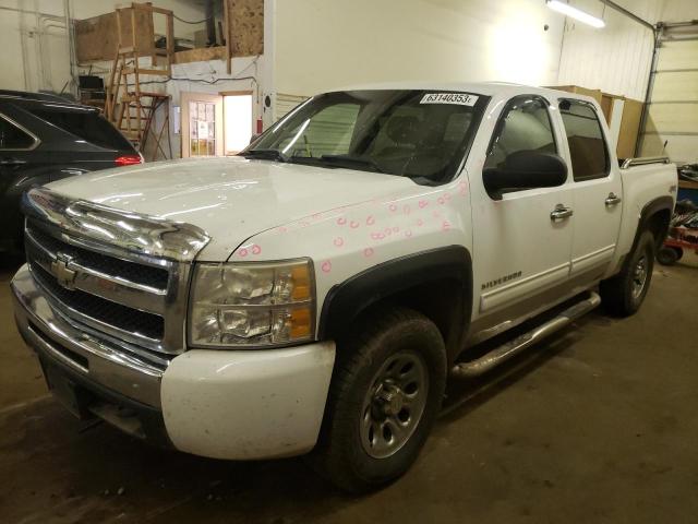 3GCPKSEA9BG110792 - 2011 CHEVROLET 1500 K1500 LT WHITE photo 1