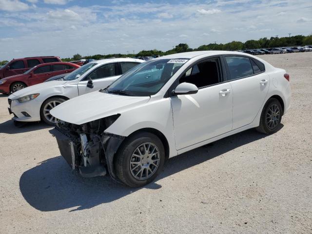 3KPA24AB6KE172100 - 2019 KIA RIO S WHITE photo 1