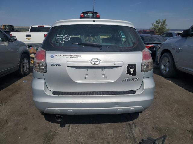 2T1KR32E86C623468 - 2006 TOYOTA COROLLA MA XR SILVER photo 6