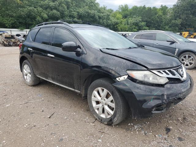 JN8AZ1MU7CW101006 - 2012 NISSAN MURANO S BLACK photo 4