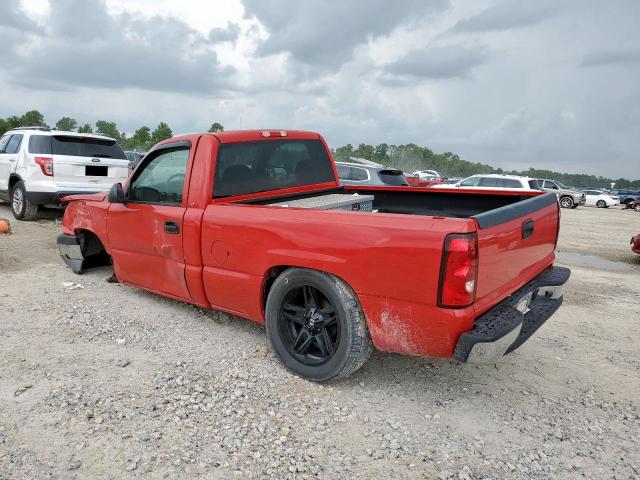 1GCEC14X45Z352690 - 2005 CHEVROLET SILVERADO C1500 红色 照片 2
