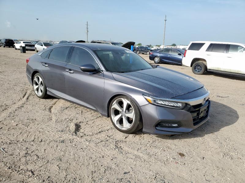 1HGCV2F98LA011943 - 2020 HONDA ACCORD TOURING GRAY photo 4