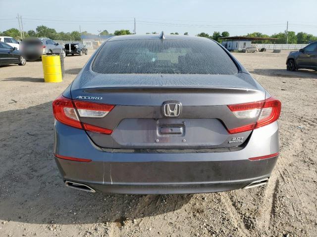 1HGCV2F98LA011943 - 2020 HONDA ACCORD TOURING GRAY photo 6