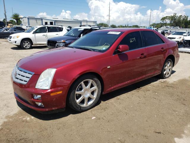 1G6DW677950220284 - 2005 CADILLAC STS RED photo 1
