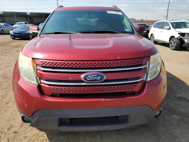 1FM5K7F84EGB54890 - 2014 FORD EXPLORER LIMITED RED photo 5