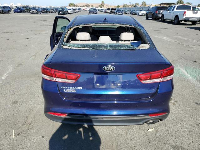 5XXGT4L32JG223305 - 2018 KIA OPTIMA LX BLUE photo 6