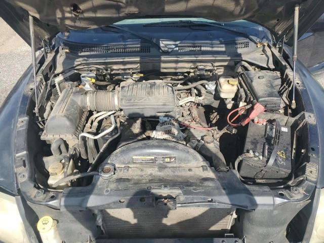 1D7HE48NX6S664515 - 2006 DODGE DAKOTA QUAD SLT BLACK photo 11