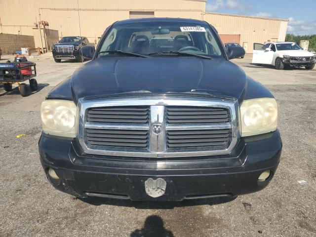 1D7HE48NX6S664515 - 2006 DODGE DAKOTA QUAD SLT BLACK photo 5