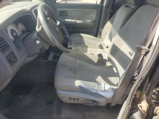 1D7HE48NX6S664515 - 2006 DODGE DAKOTA QUAD SLT BLACK photo 7