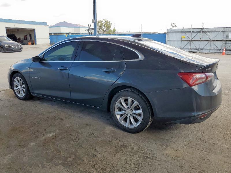 1G1ZD5STXLF089389 - 2020 CHEVROLET MALIBU LT BLUE photo 2