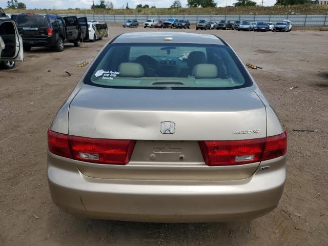 1HGCM66545A042956 - 2005 HONDA ACCORD EX GOLD photo 6