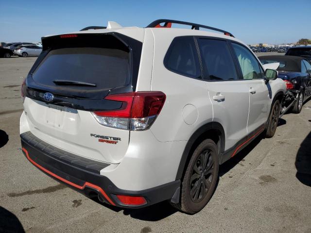 JF2SKAKC9KH444791 - 2019 SUBARU FORESTER SPORT WHITE photo 3