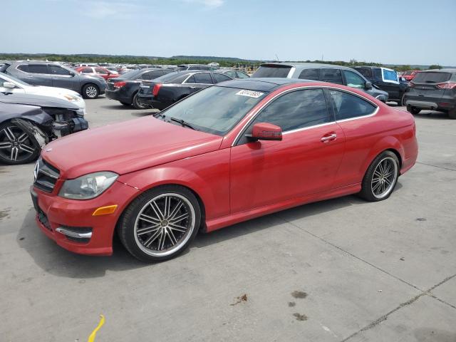 WDDGJ4HB9DG010246 - 2013 MERCEDES-BENZ C 250 RED photo 1