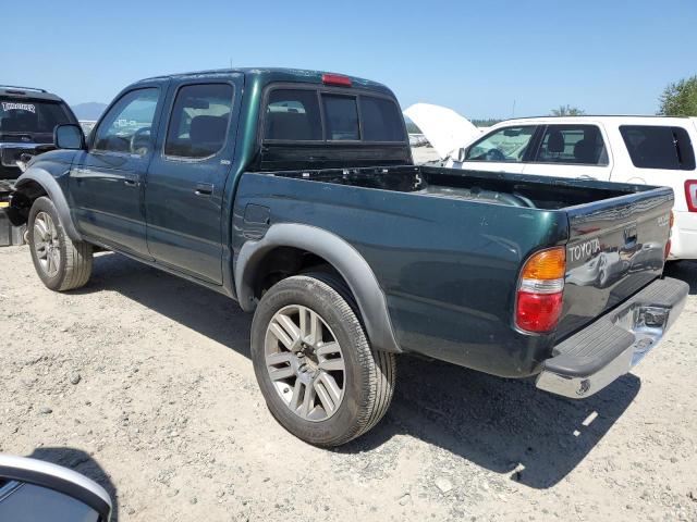 5TEGN92N31Z770630 - 2001 TOYOTA TACOMA DOUBLE CAB PRERUNNER GREEN photo 2
