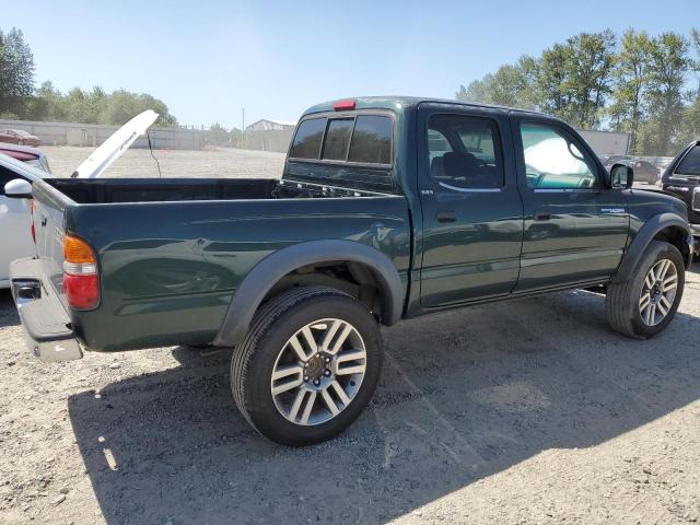 5TEGN92N31Z770630 - 2001 TOYOTA TACOMA DOUBLE CAB PRERUNNER GREEN photo 3