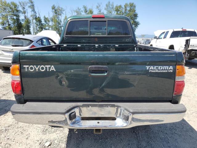 5TEGN92N31Z770630 - 2001 TOYOTA TACOMA DOUBLE CAB PRERUNNER GREEN photo 6