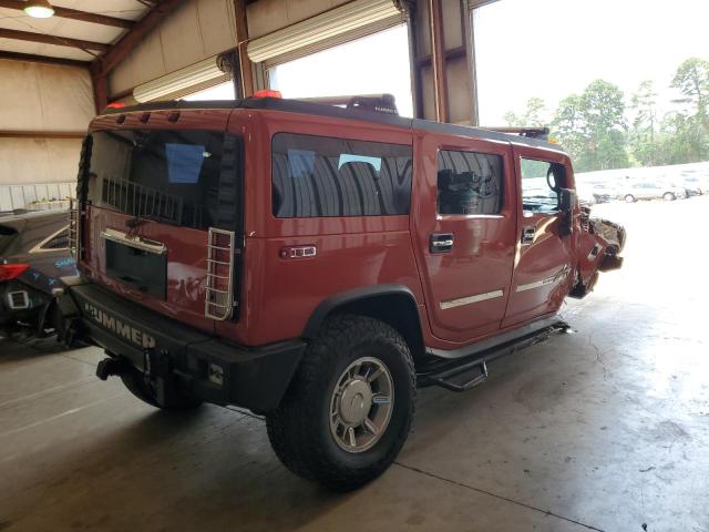 5GRGN23U74H106302 - 2004 HUMMER H2 ORANGE photo 3