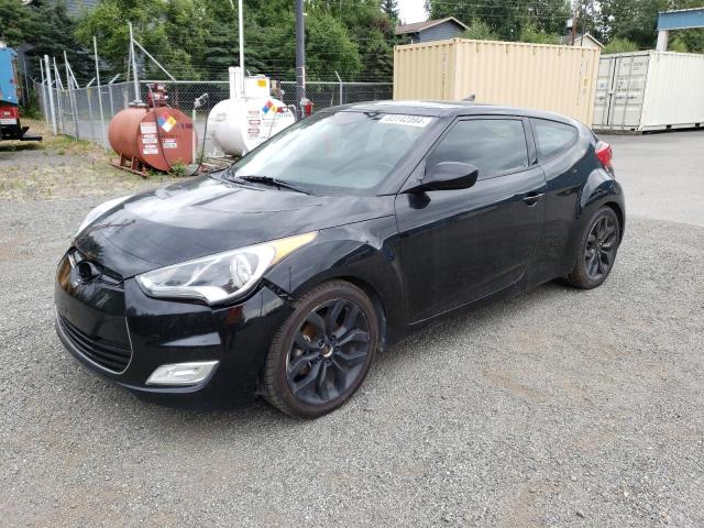 KMHTC6ADXDU158185 - 2013 HYUNDAI VELOSTER BLACK photo 1