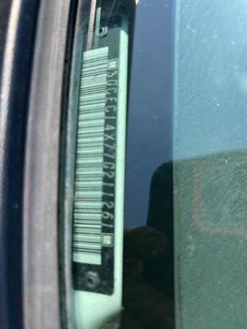 3GCEC14X77G211261 - 2007 CHEVROLET SILVERADO C1500 CLASSIC WHITE photo 12