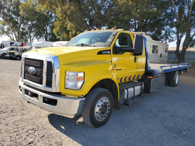 1FDWX6DC8GDA04003 - 2016 FORD F650 SUPER DUTY YELLOW photo 1