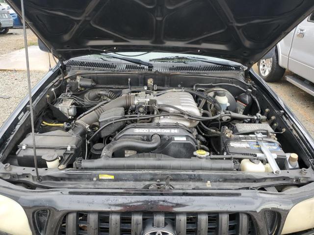 5TEGN92N94Z307931 - 2004 TOYOTA TACOMA DOUBLE CAB PRERUNNER BLACK photo 11