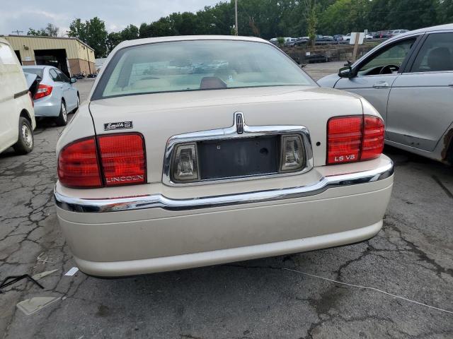 1LNHM87A71Y726750 - 2001 LINCOLN LS Bej foto 6