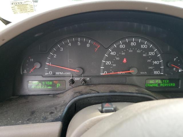 1LNHM87A71Y726750 - 2001 LINCOLN LS Bej foto 9