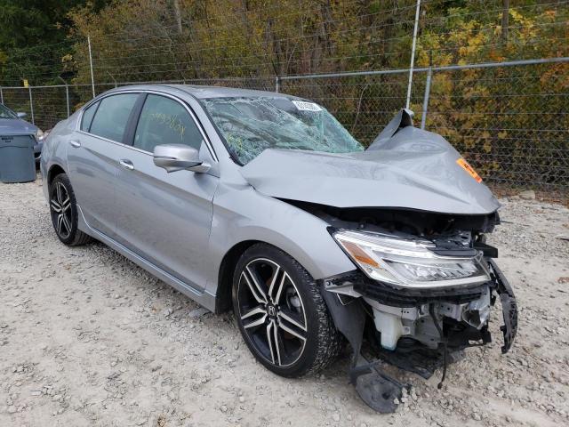 1HGCR3F9XHA045447 - 2017 HONDA ACCORD TOURING GRAY photo 1