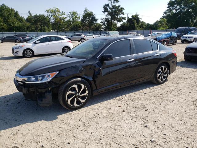 1HGCR2F84GA176647 - 2016 HONDA ACCORD EXL BLACK photo 1