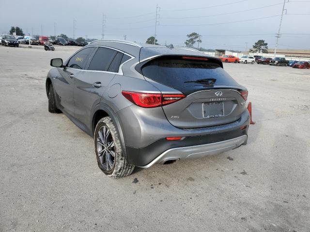 SJKCH5CR2HA026406 - 2017 INFINITI QX30 BASE GRAY photo 3