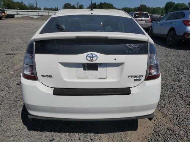 JTDKB20U140025299 - 2004 TOYOTA PRIUS WHITE photo 6