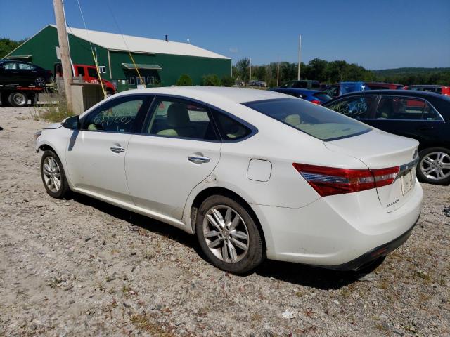 4T1BK1EB3DU049187 - 2013 TOYOTA AVALON BASE 白色 照片 2