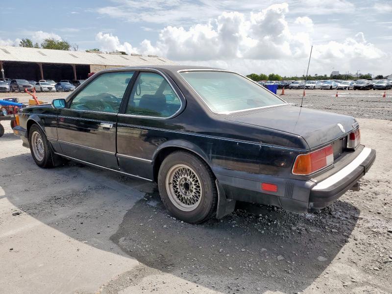 WBAEC8405H0614606 - 1987 BMW 635 CSI AUTOMATIC L6 BLACK photo 2