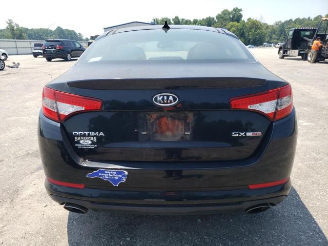 5XXGR4A66CG037006 - 2012 KIA OPTIMA SX BLACK photo 6