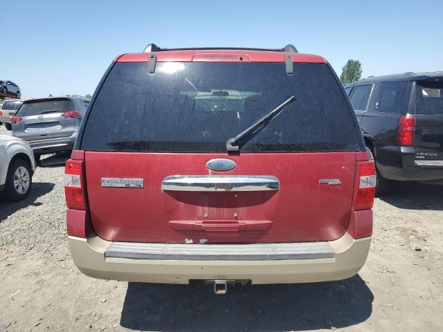 1FMFK18597LA31519 - 2007 FORD EXPEDITION EL EDDIE BAUER RED photo 6